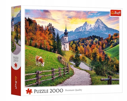 Puzzle 2000: Bawarskie Alpy jesienią (27127)