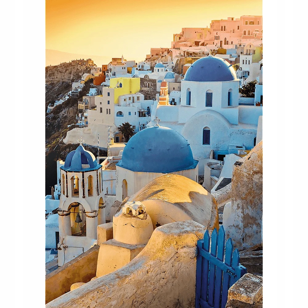Puzzle 1000 Photo Odyssey: Miasteczko Oia, Santorini (10853)