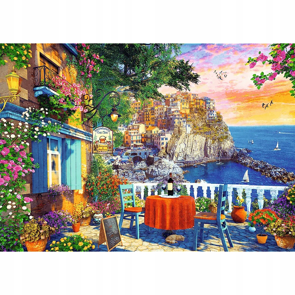 Puzzle 1000: Widok na Cinque Terre (10776)