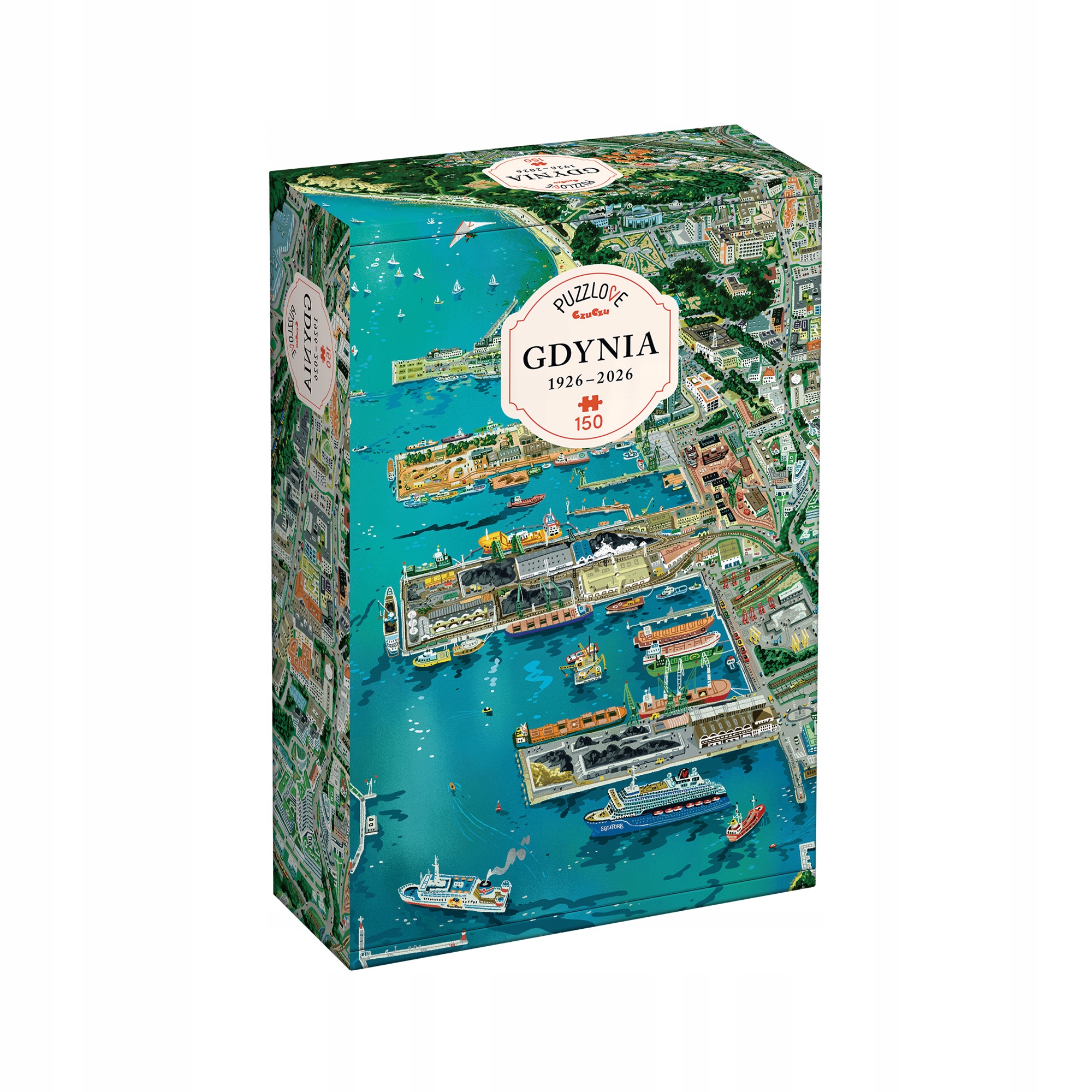 Puzzle 150: Miasto Gdynia (puzzle mg Czuczu)