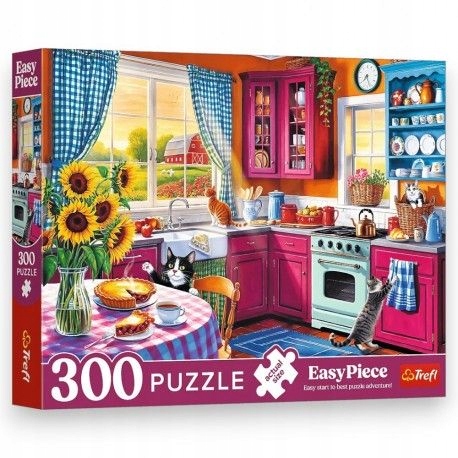 Puzzle 300 EasyPiece: Poranek w kuchni (23102)