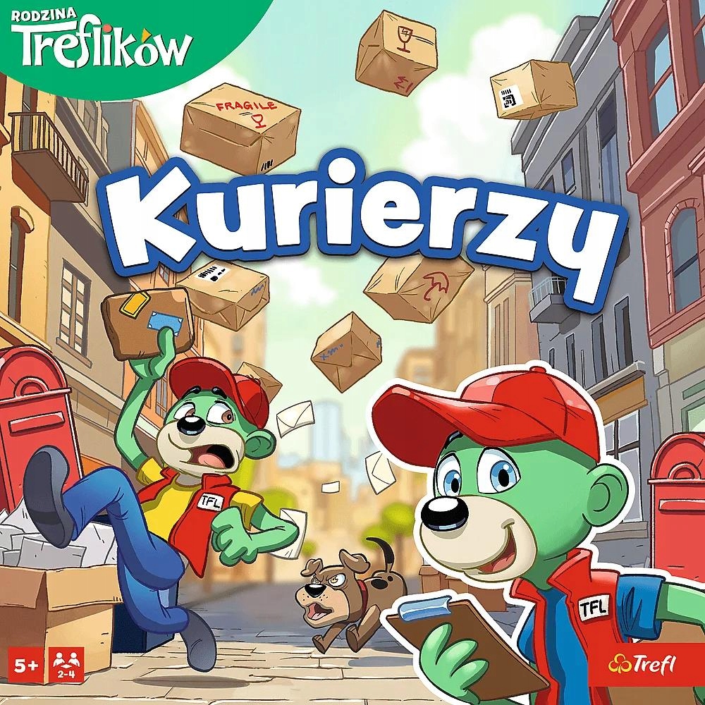 Gra rodzinna Kurierzy, Rodzina Treflików (02815)