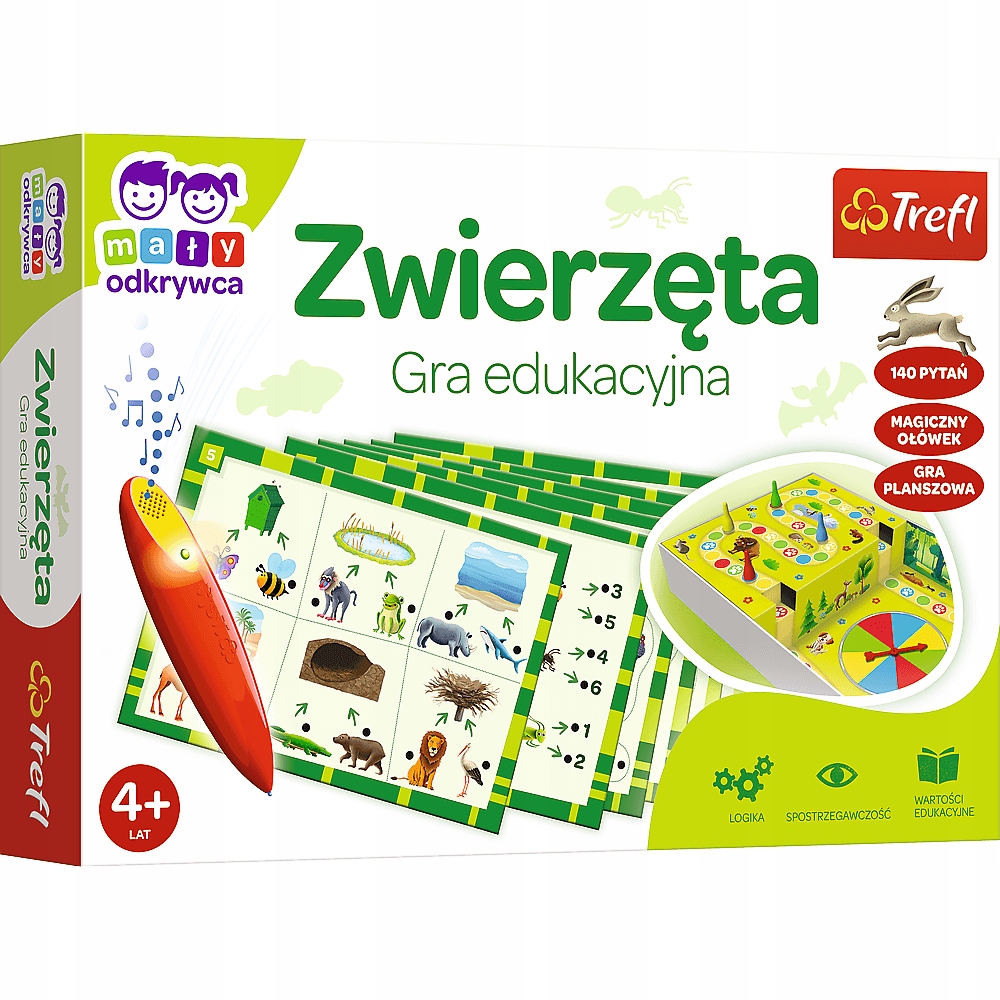 Gra dla dzieci Magiczny ołówek Zwierzęta (02111)