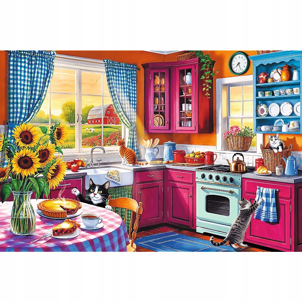 Puzzle 300 EasyPiece: Poranek w kuchni (23102)