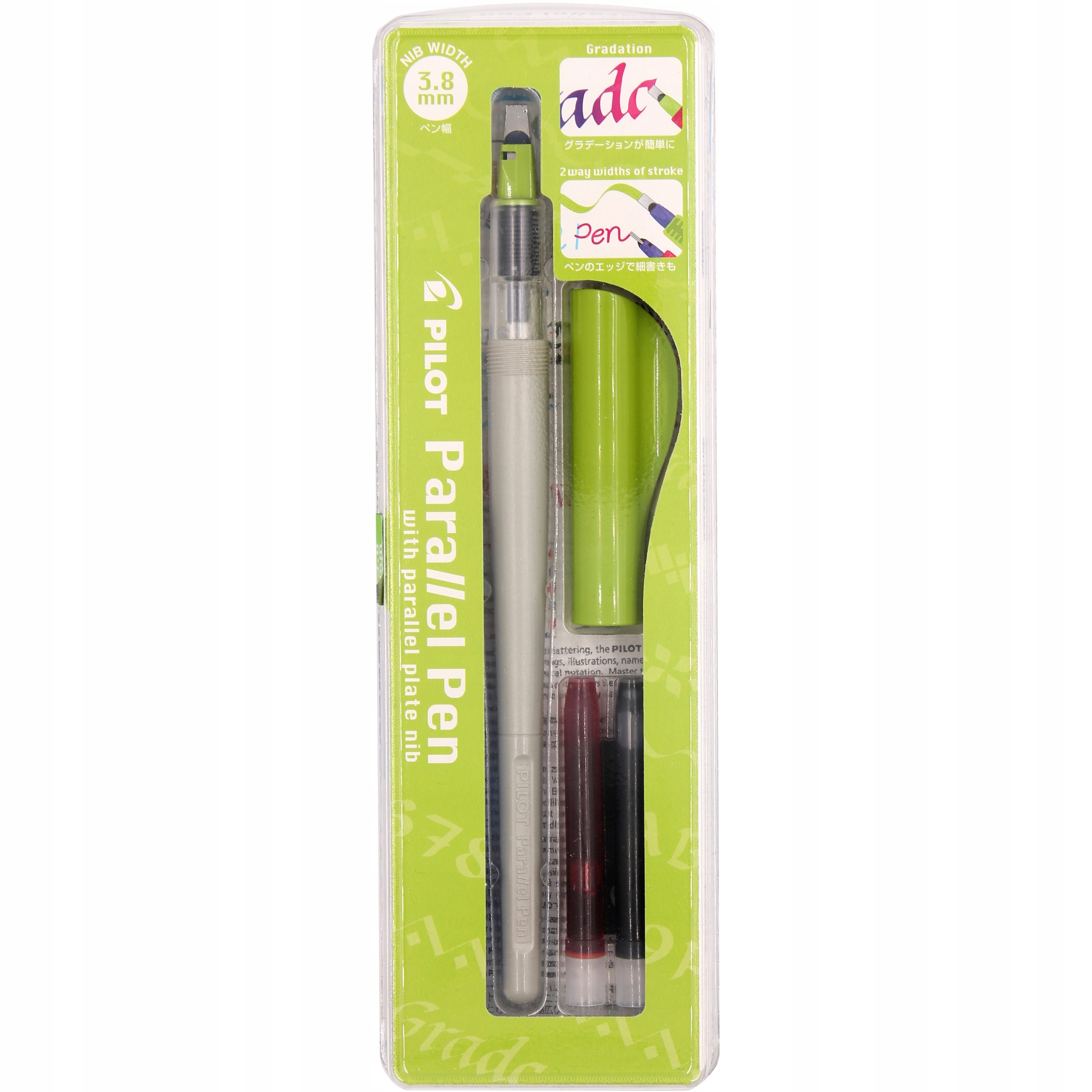Pióro wieczne kreatwyne parallel do nauki pisania kaligrafi 3,8mm, Pilot (2388)