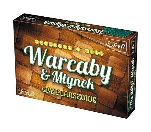 Gra planszowa Warcaby/Młynek (01681)