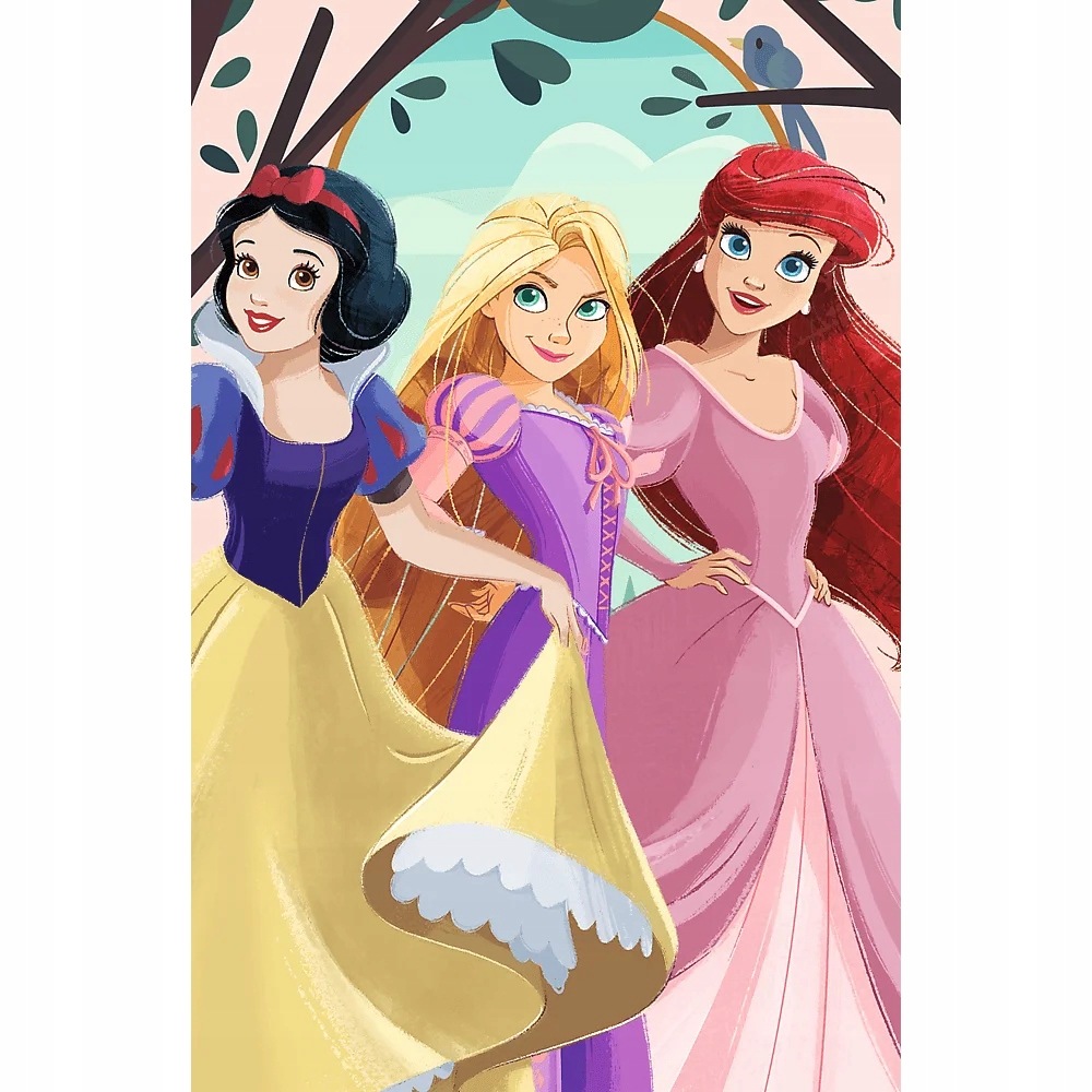 Puzzle 100 Premium Plus Kids: Relaks z księżniczkami, Disney (16554)
