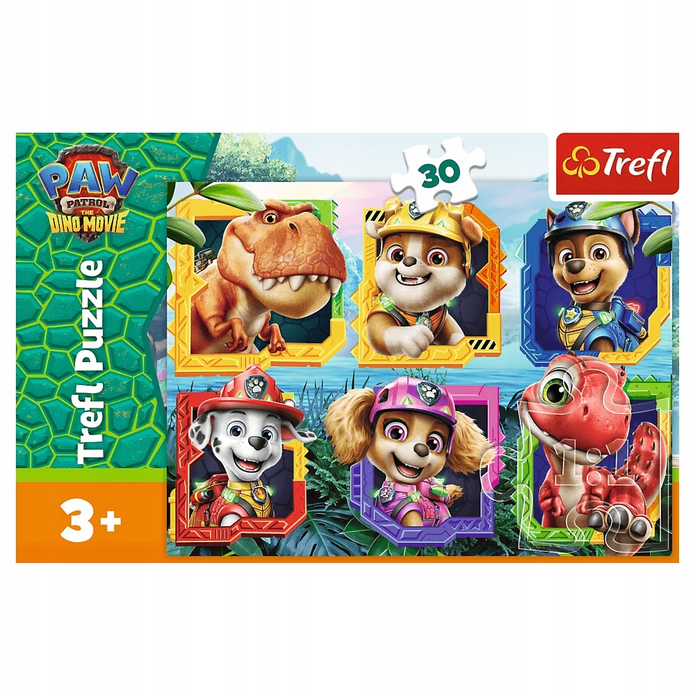 Puzzle 30: Wyspa Dinozaurów, Psi Patrol (18336)