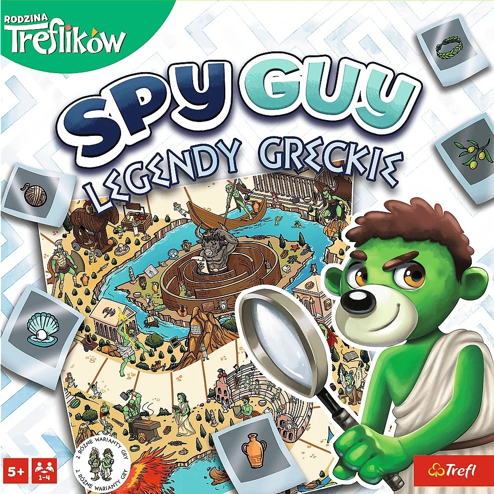 Gra rodzinna Spy Guy Legendy Greckie, Rodzina Treflików (03056)