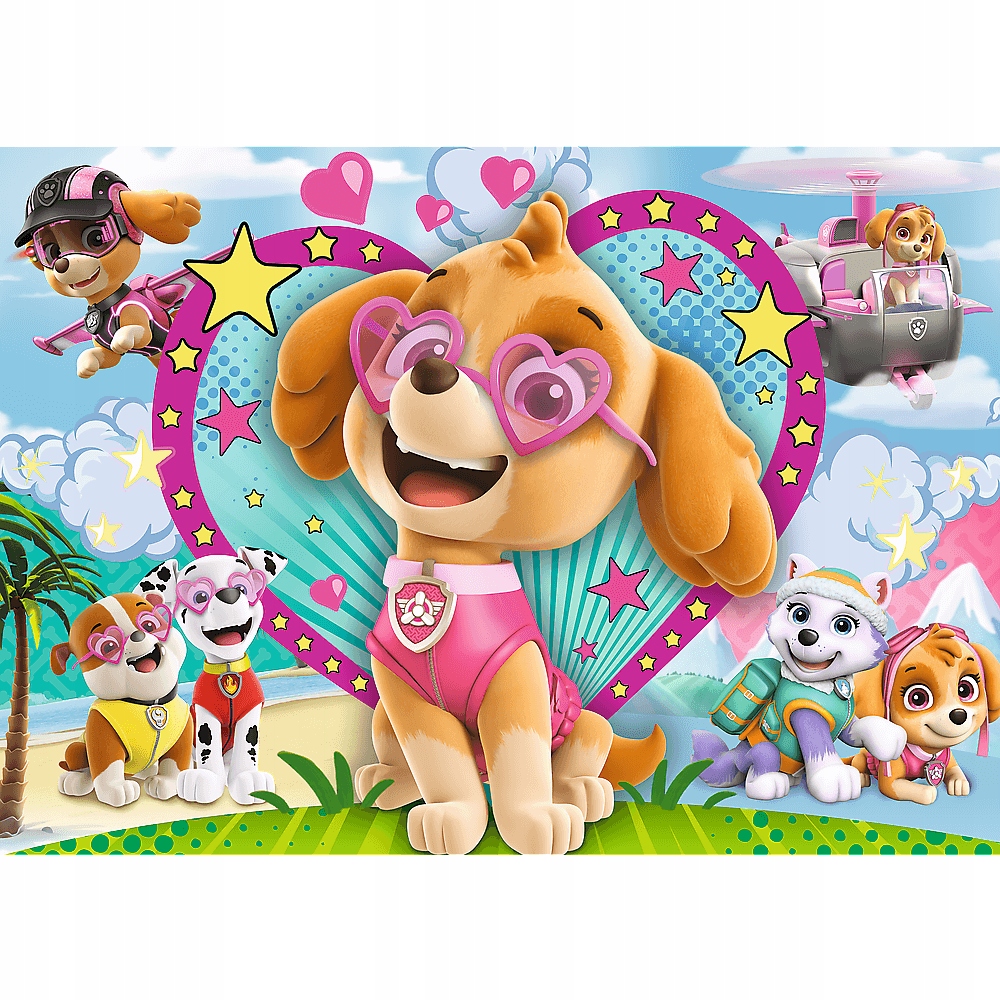 Puzzle Brokatowe 100: W blasku Skye (14818)