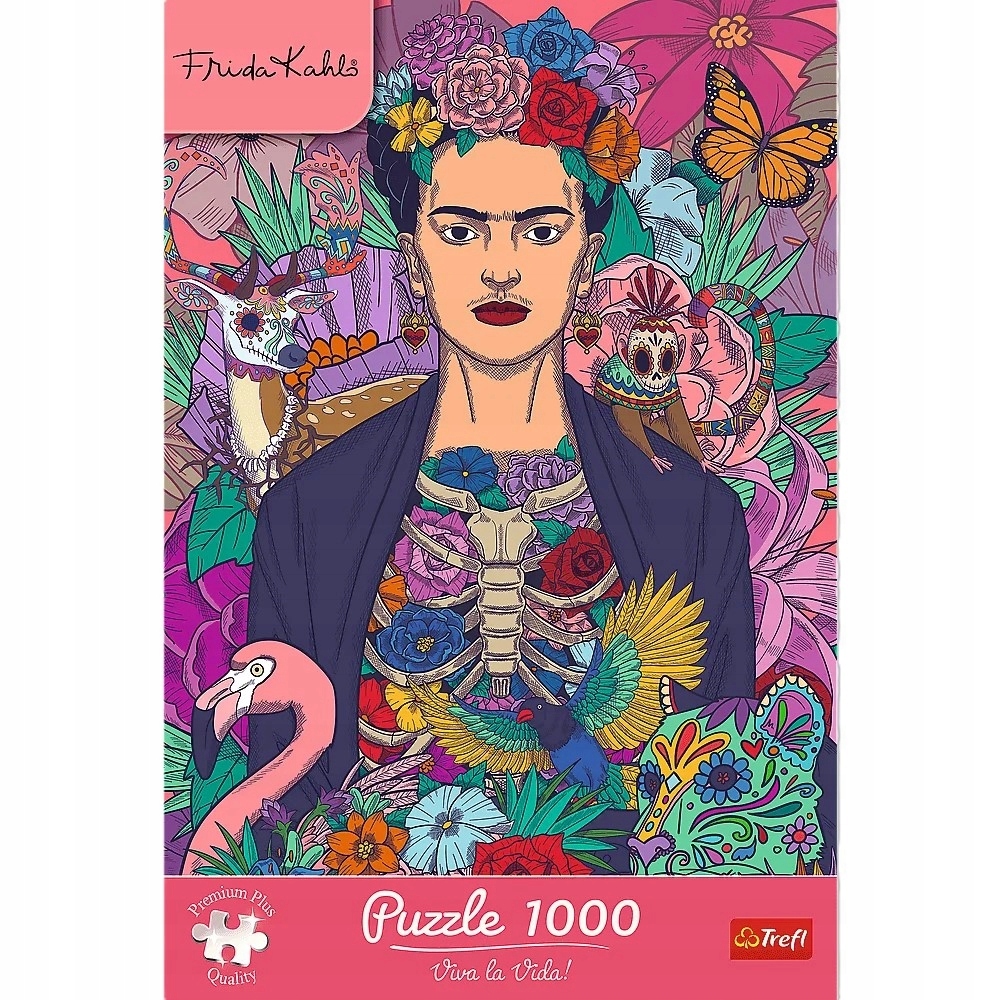 Puzzle 1000: Frida Kahlo: Kwitnąca dusza (12096)