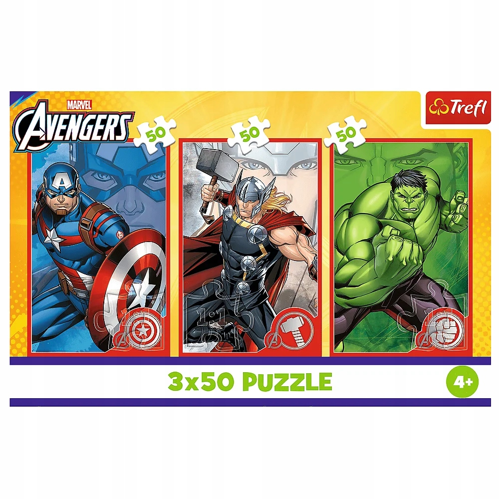 Puzzle 3x50: Twój bohater (34891)