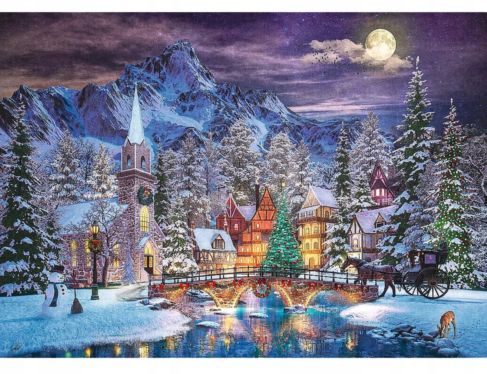 Puzzle 1000 XMAS Świąteczna atmosfera (10629)