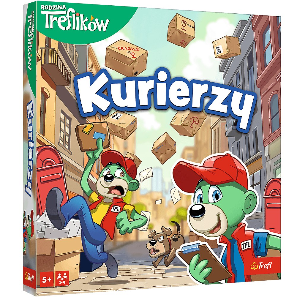 Gra rodzinna Kurierzy, Rodzina Treflików (02815)