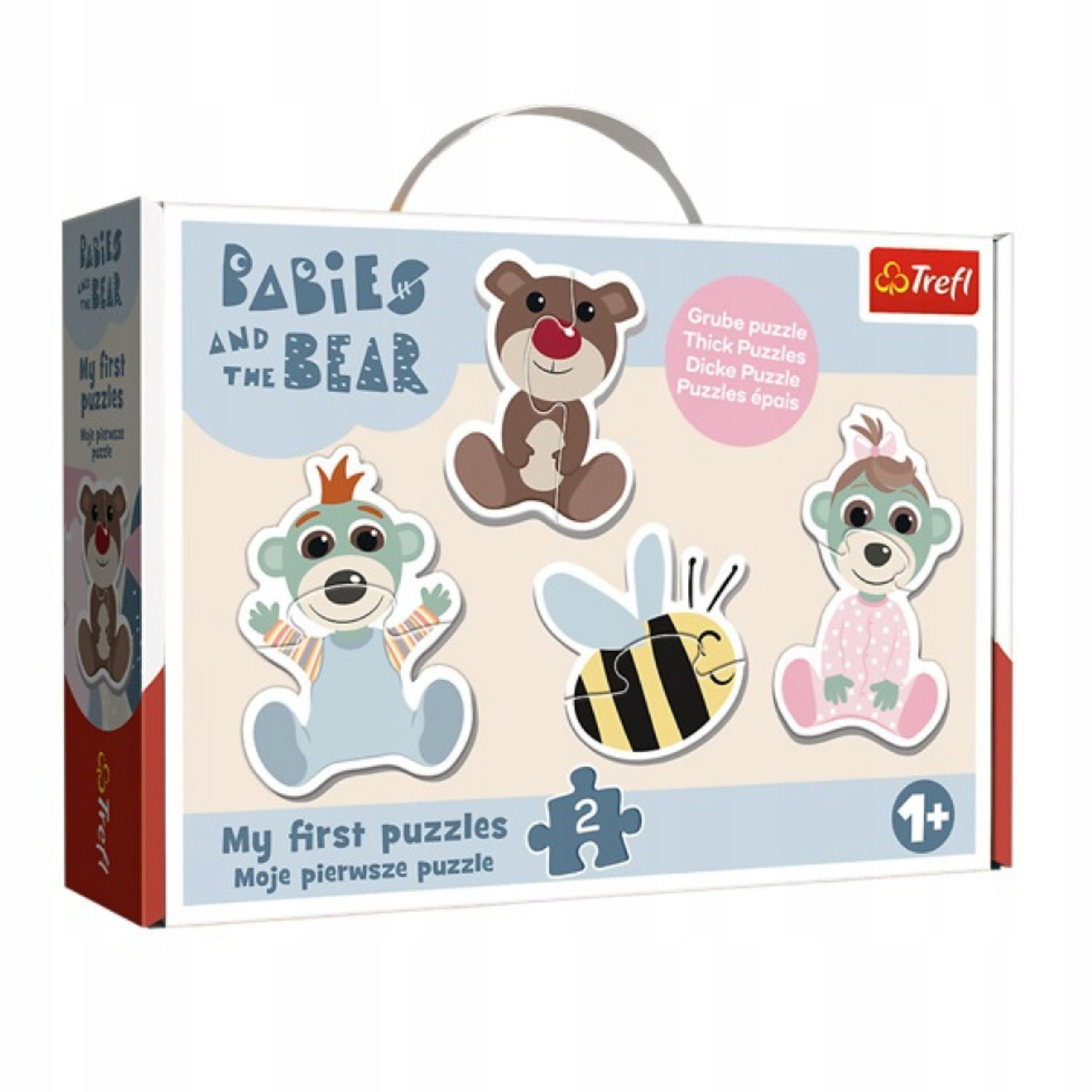 Puzzle Dziecięce: Przyjacielskie bobaski (36139)