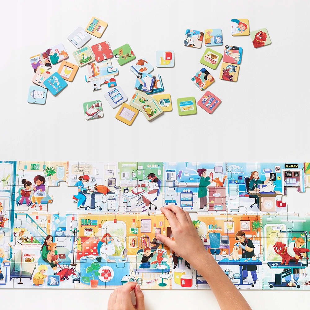 Puzzle Co robi Weterynarz (8046268)