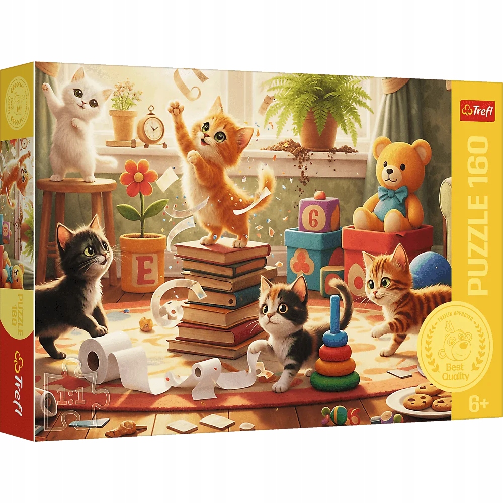 Puzzle 160: Kocie psoty