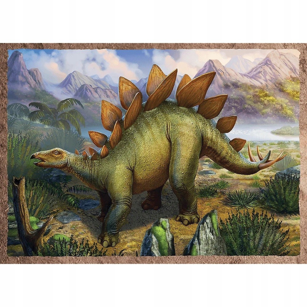 Puzzle 4 w 1: Ciekawe Dinozaury (34383)