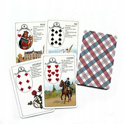 Tarot Lenormand Blue Owl (niebieska sowa) (3319)