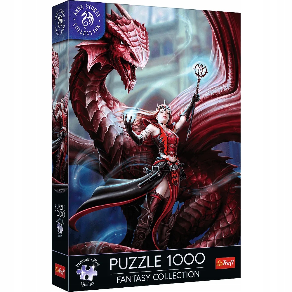 Puzzle 1000 Fantasy Collection: Szkarłatny Mag (10902)