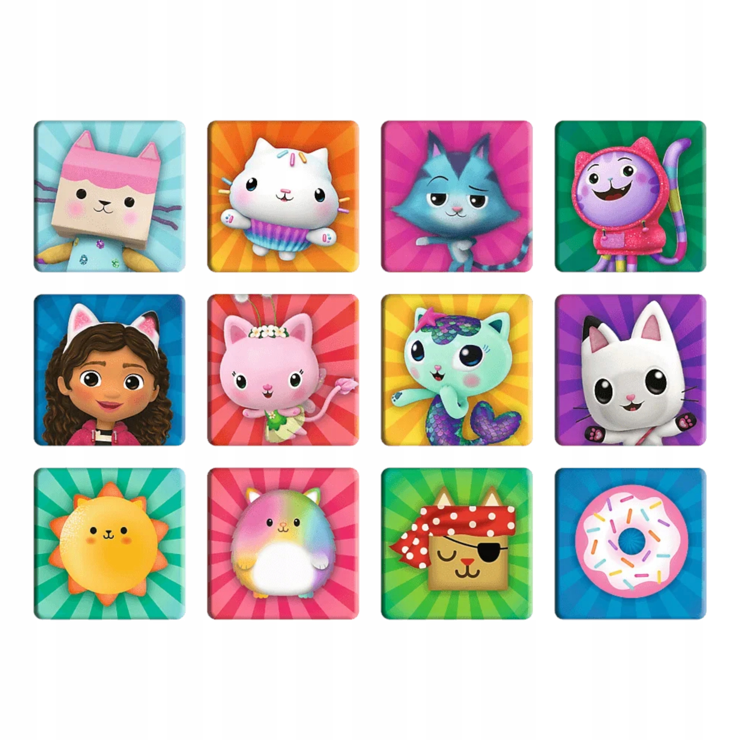 Puzzle 2 w 1 + memos: Gabi z kocim przyjacielem (93382)