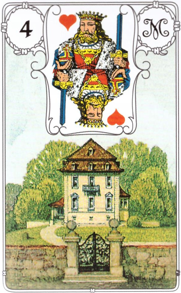 Tarot Lenormand Blue Owl (niebieska sowa) (3319)