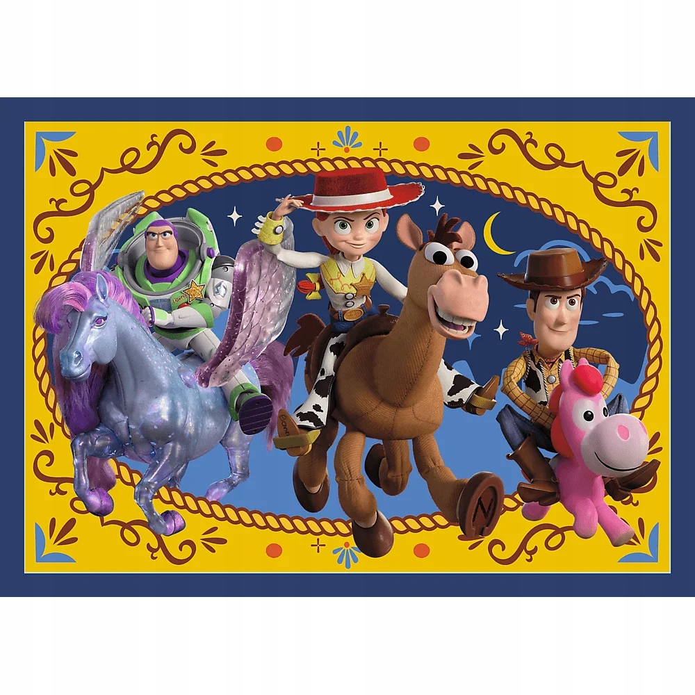 Puzzle 4x88: Czas zabawek, Toy Story 5 (34701)