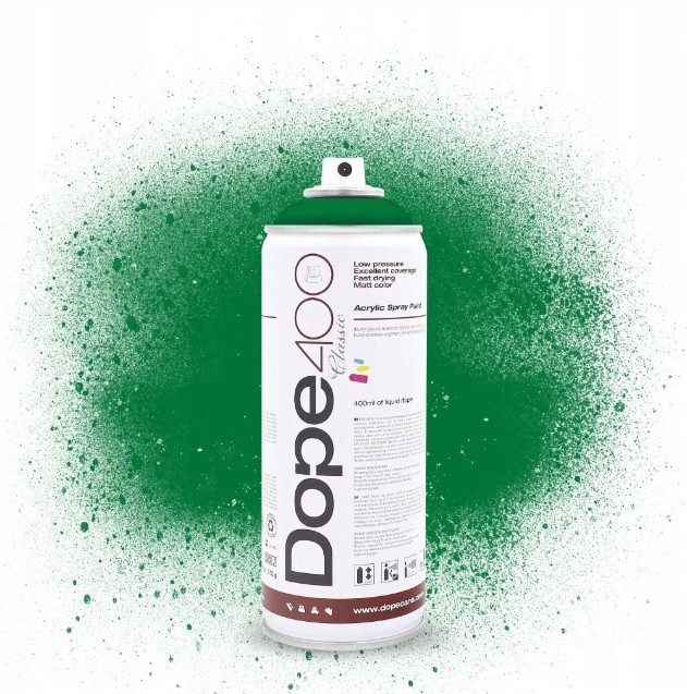 Farba w sprayu 400 ml Classic D-082 Grass, Dope Cans