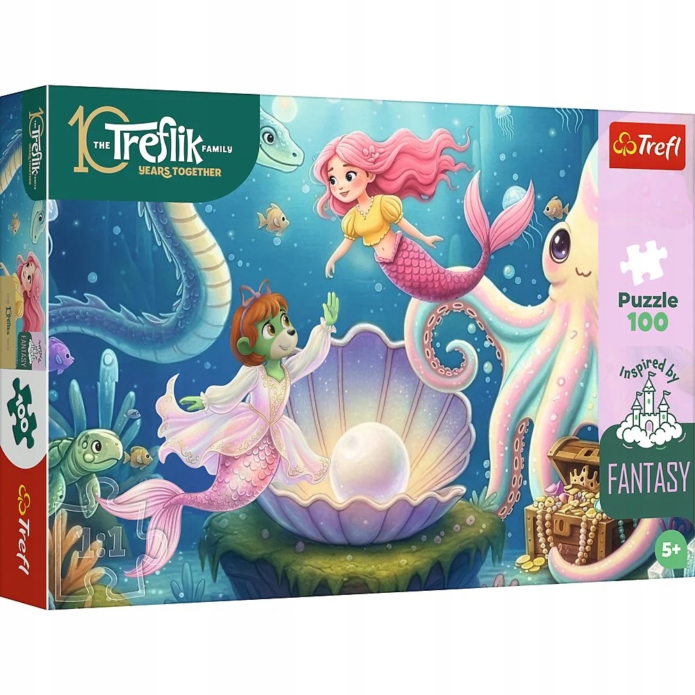 Puzzle 100 Inspired by Fantasy: W Krainie Syrenek (16575)