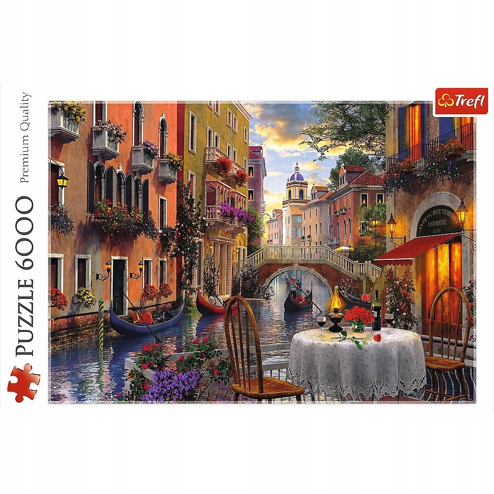 Puzzle 6000: Romantyczna kolacja (65003)