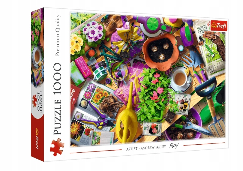 Puzzle 1000: Porządki w ogrodzie (10927)