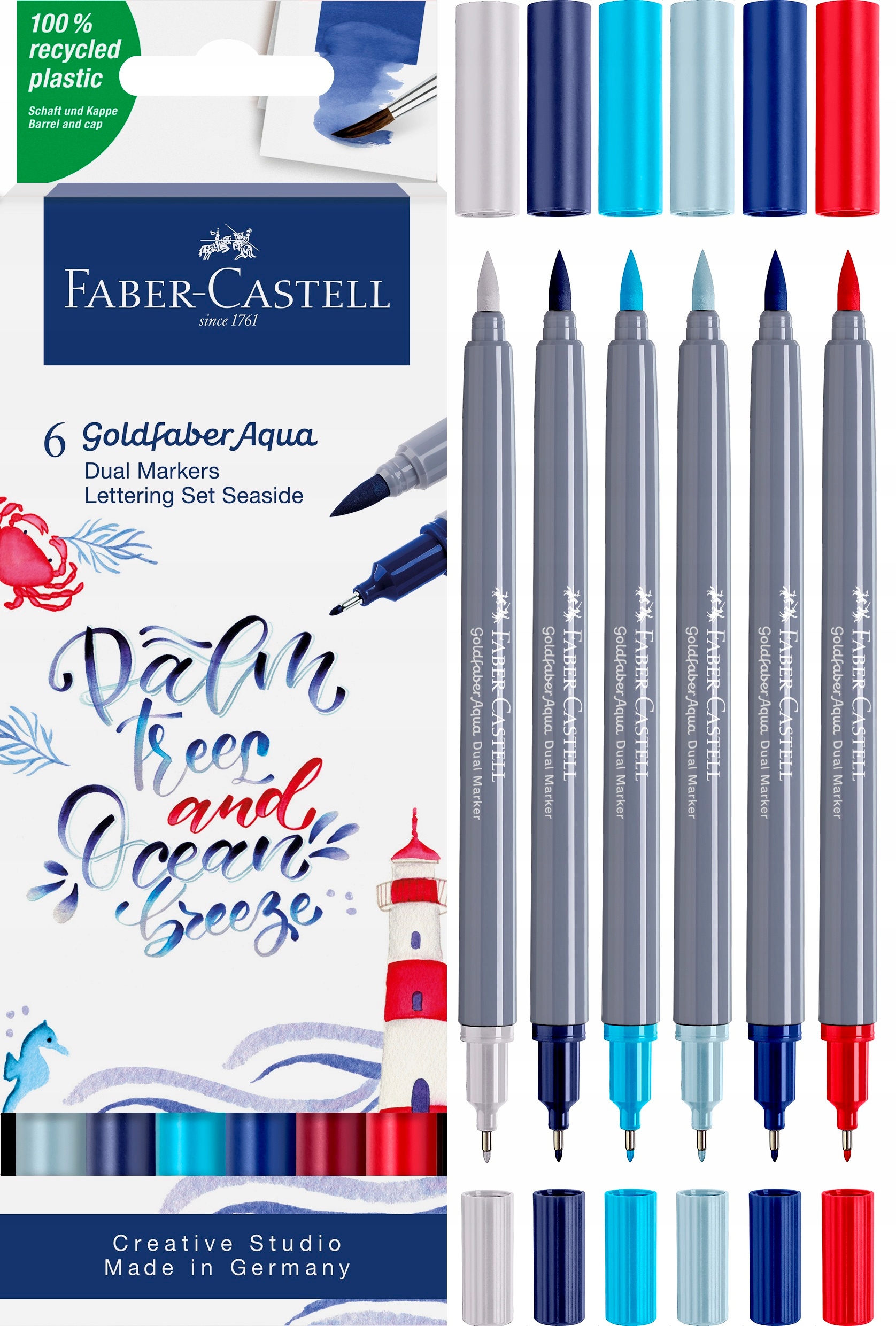 Pisak akwarelowy Goldfaber Aqua Faber Castell