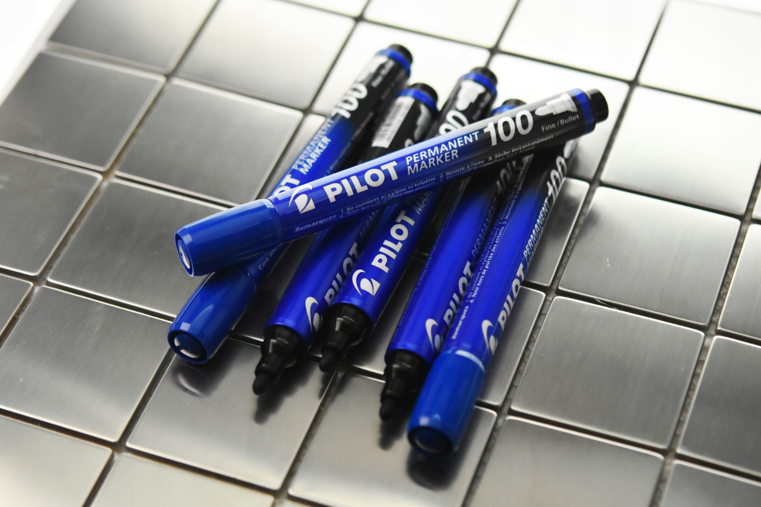 Pilot Marker Permanentny SCA-100 Niebieski (1110)