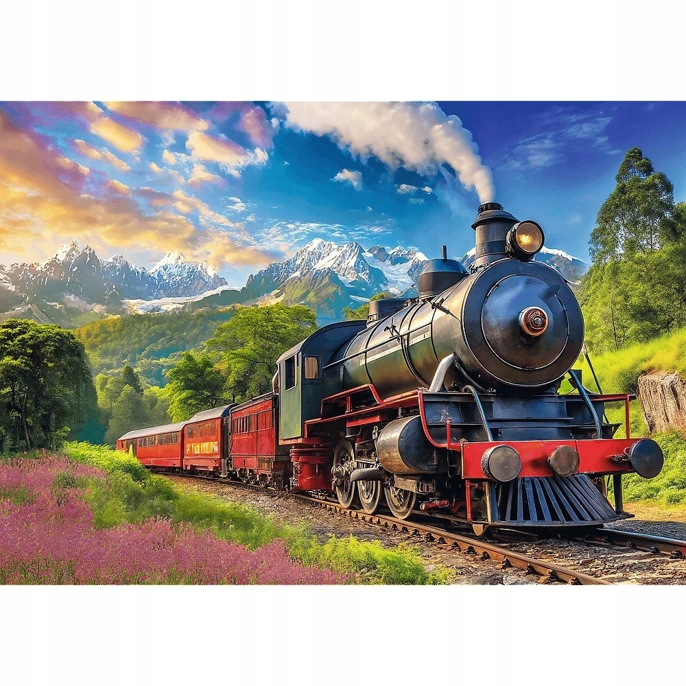 Puzzle 1000: Podróż pociągiem (10929)