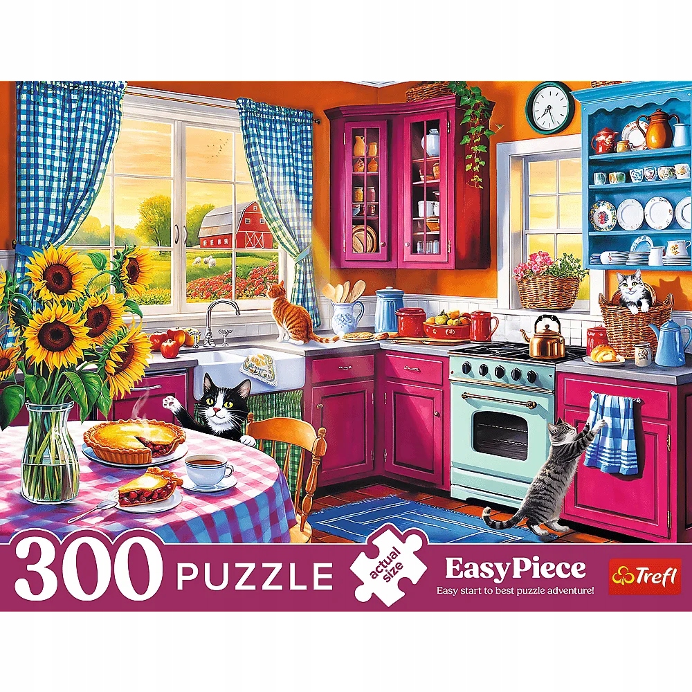Puzzle 300 EasyPiece: Poranek w kuchni (23102)