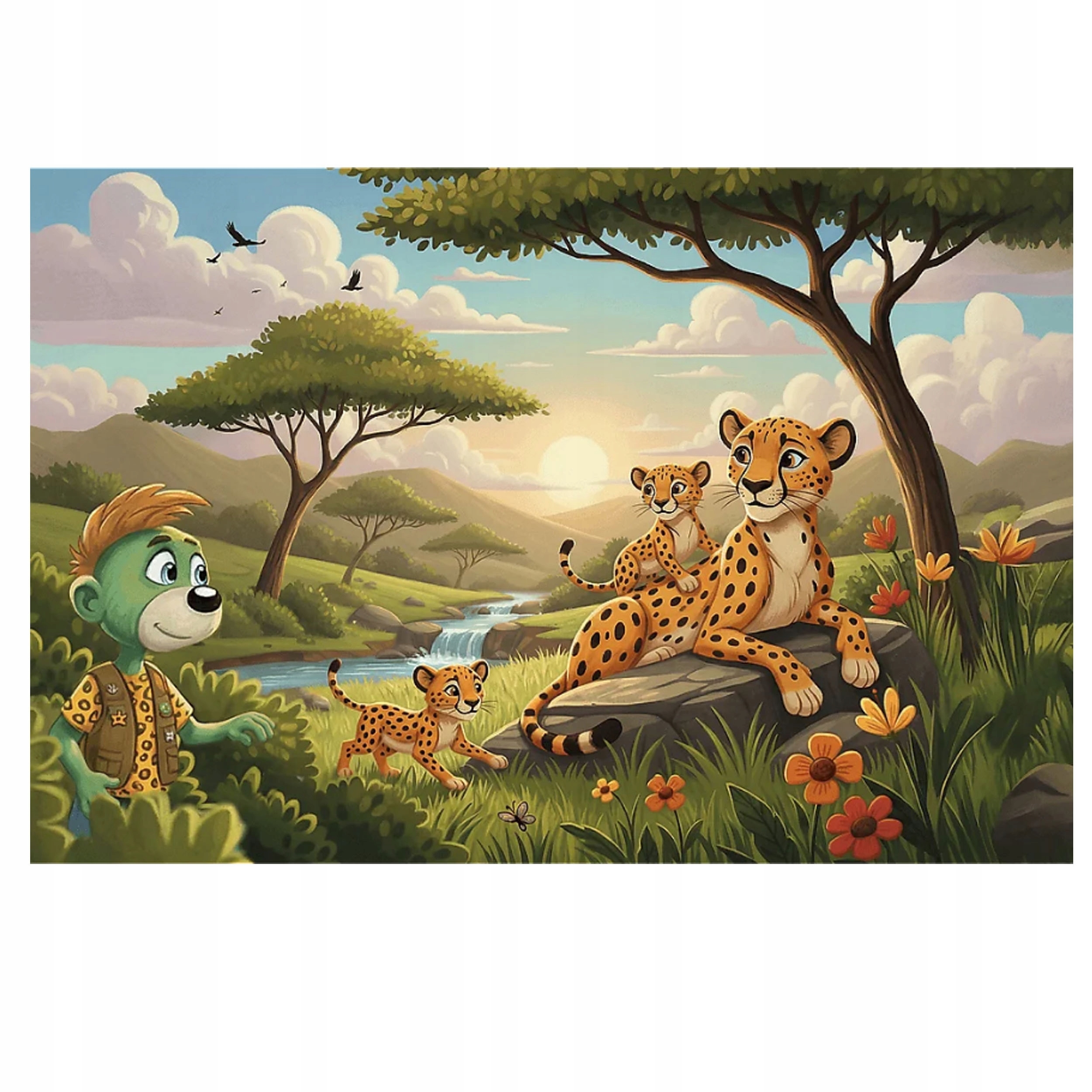 Puzzle 100 Inspired By Nature: Gepardy (16592)