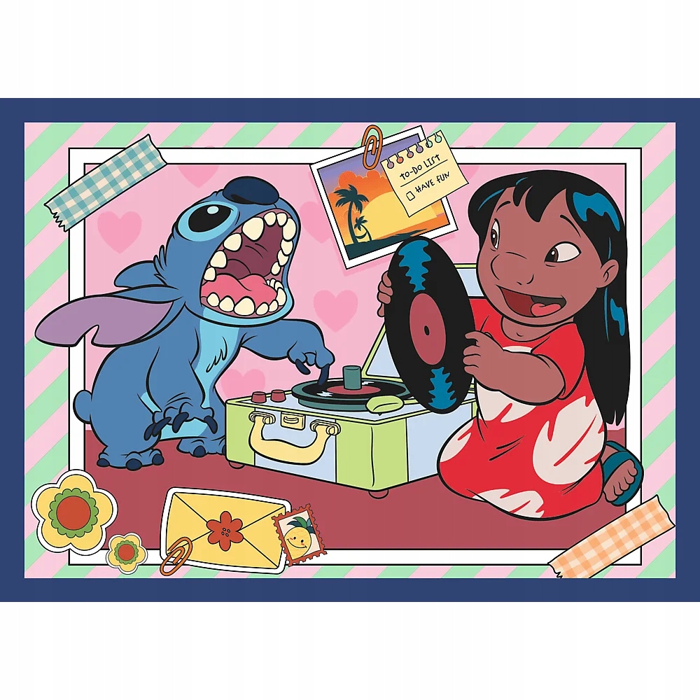 Puzzle 4x88: Kosmiczny Stitch, Lilo & Stitch (34699)