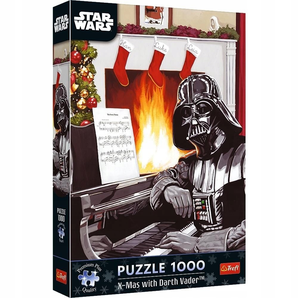 Puzzle 1000 XMAS Święta z Darth Vader, Star Wars (12085)