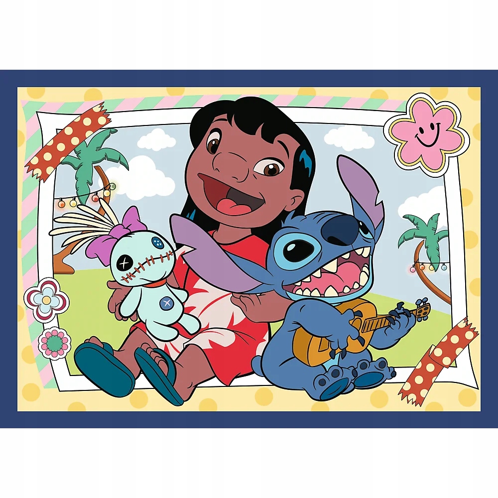 Puzzle 4x88: Kosmiczny Stitch, Lilo & Stitch (34699)
