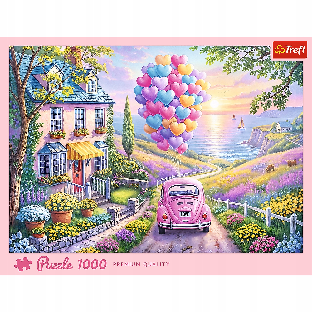 Puzzle 1000: Romantyczna Przejażdżka (10971)