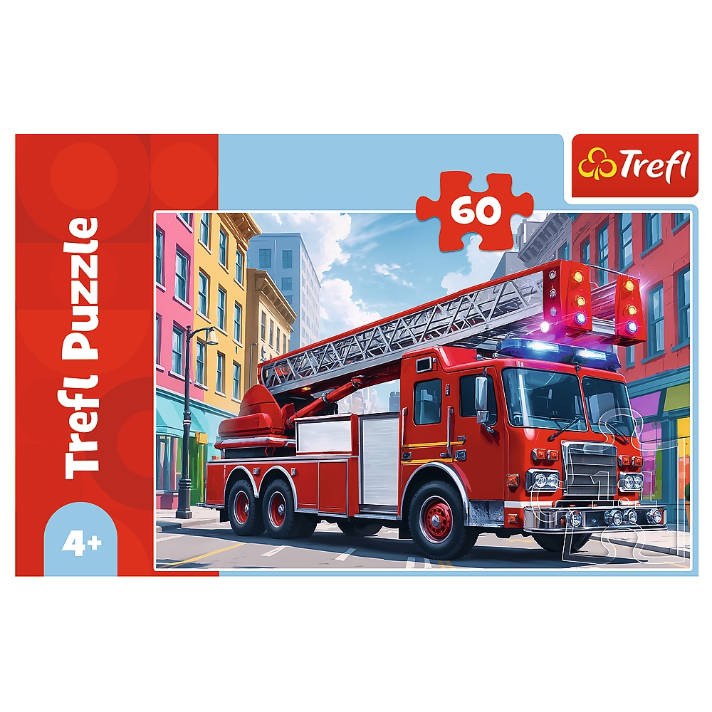Puzzle 60: Wóz strażacki (17405)