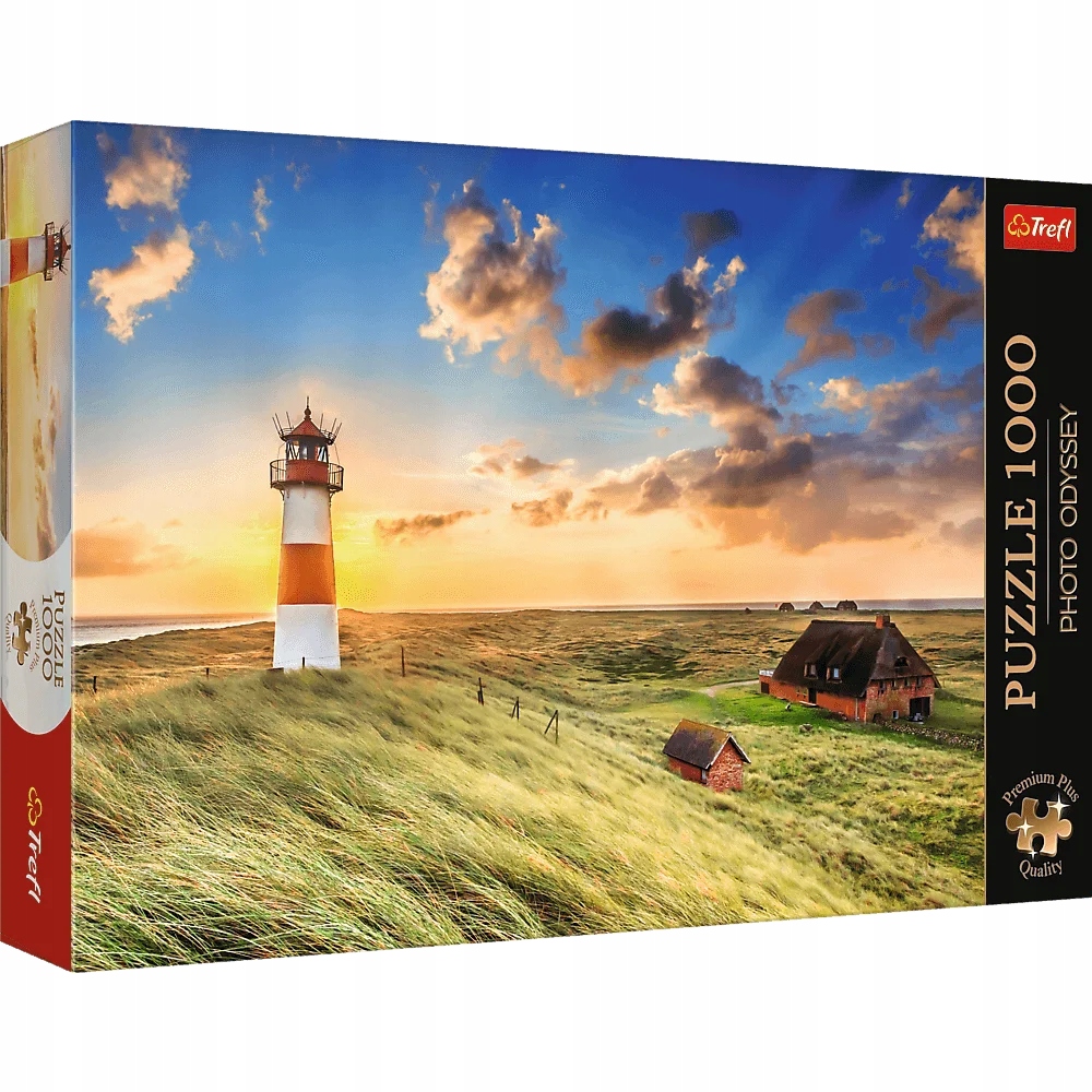 Puzzle 1000 Photo Odyssey: Latarnia w List, Niemcy (10823)