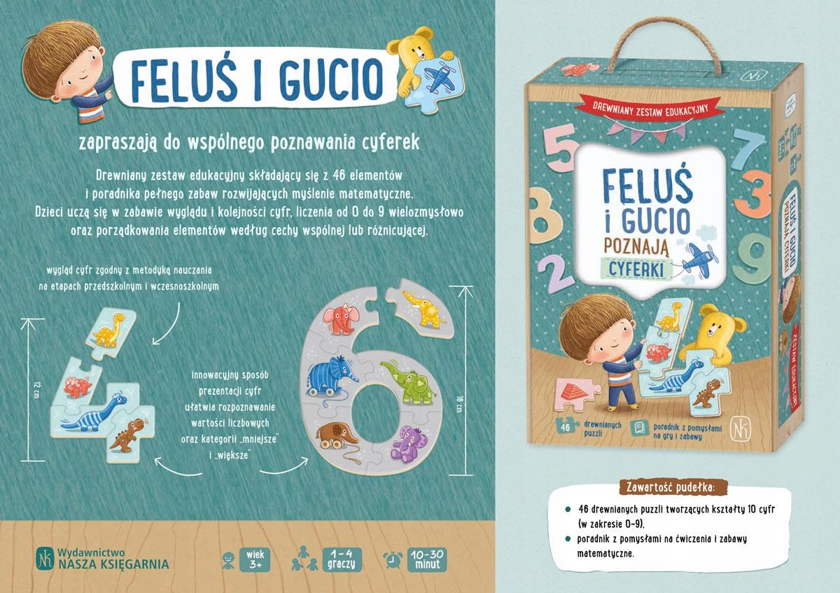Feluś i Gucio poznają cyferki 05304
