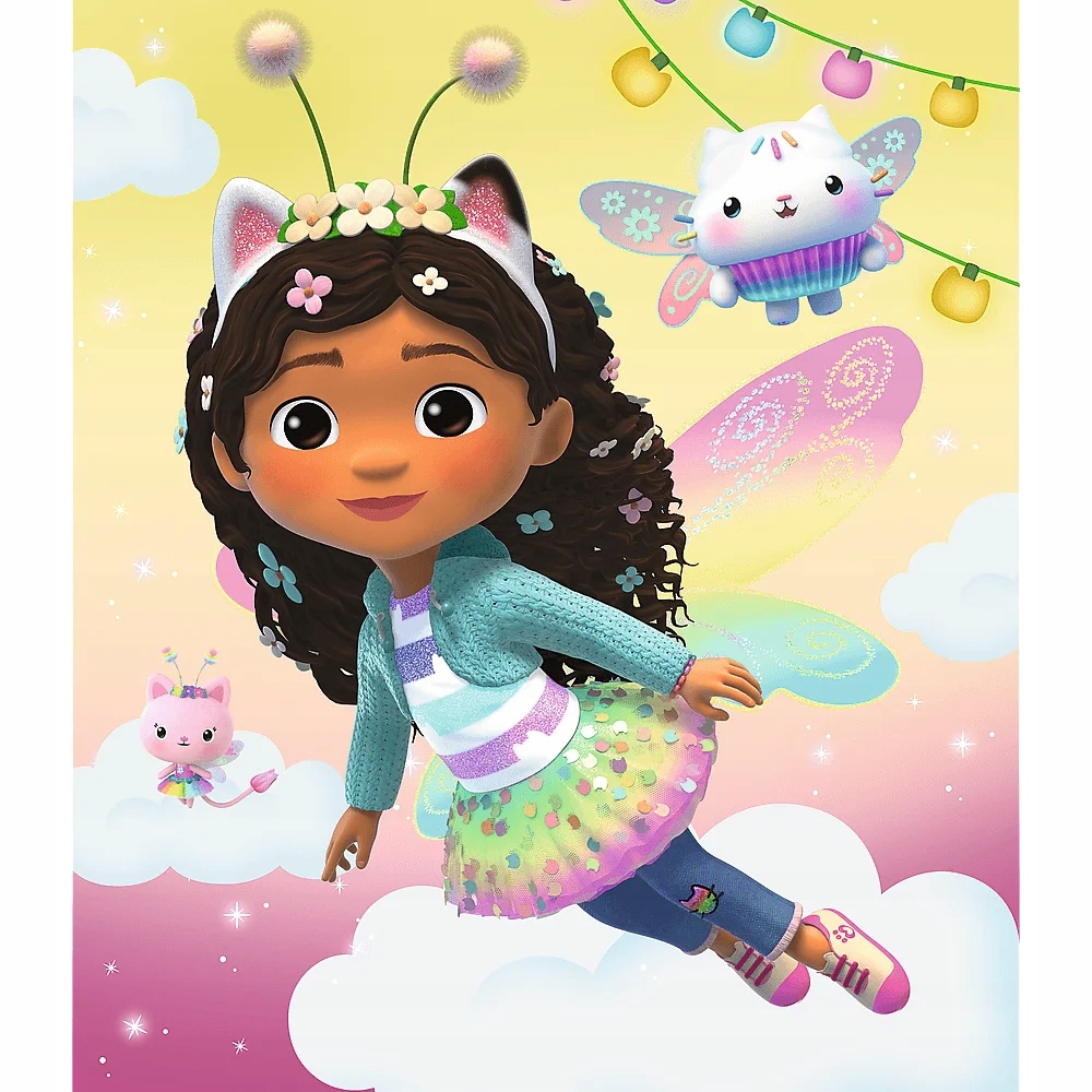 Puzzle 4x88: Kocie harce, Koci Domek Gabi (34694)