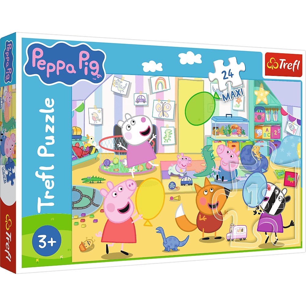 Puzzle 24 Maxi: Piękna Peppa (14367)
