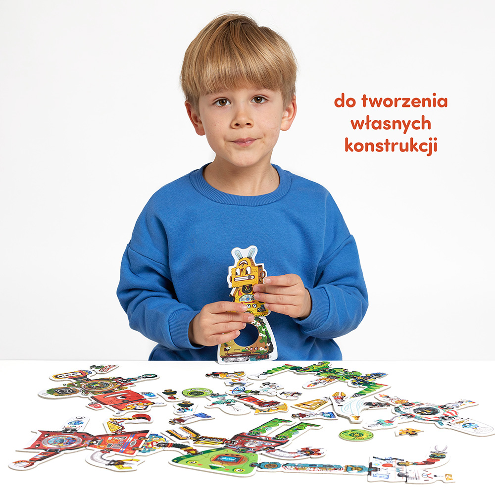Puzzle kreatywne Robot Lab (7424949)