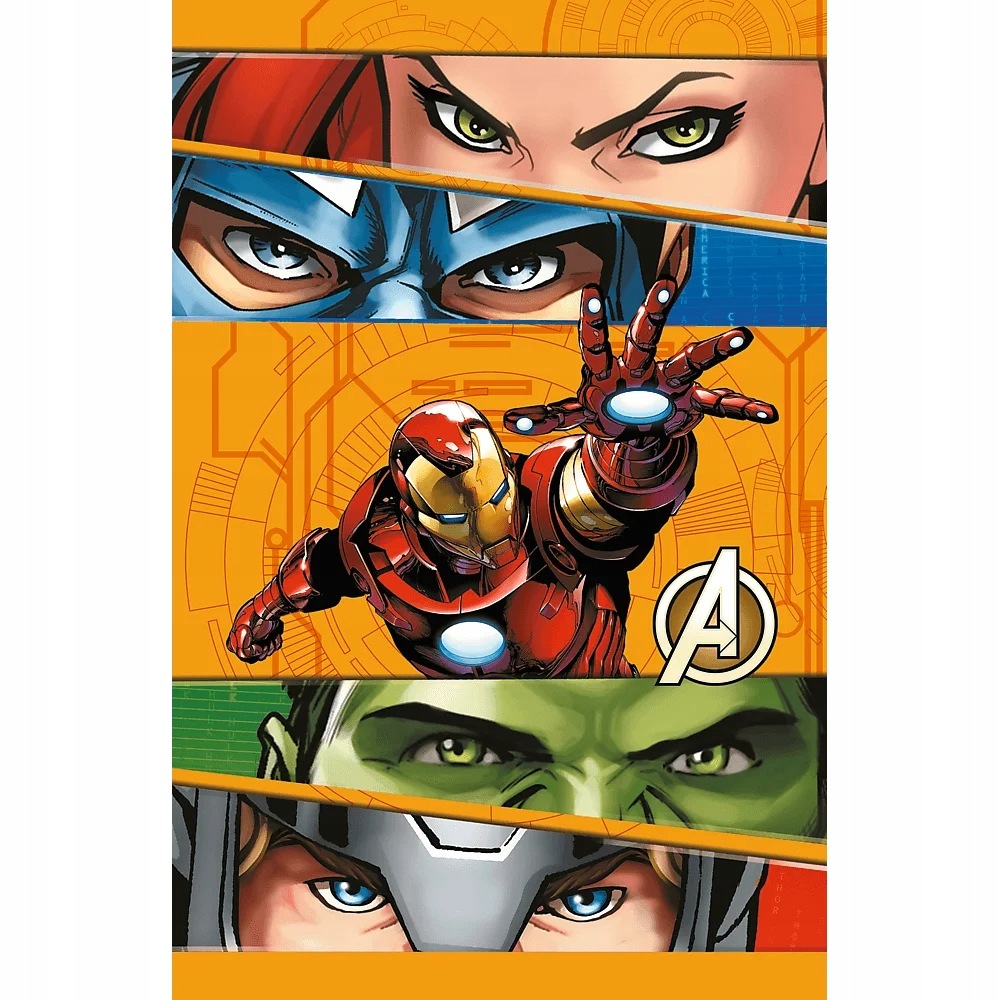 Puzzle 160 Premium Plus Kids Bohater dnia, Marvel (15437)