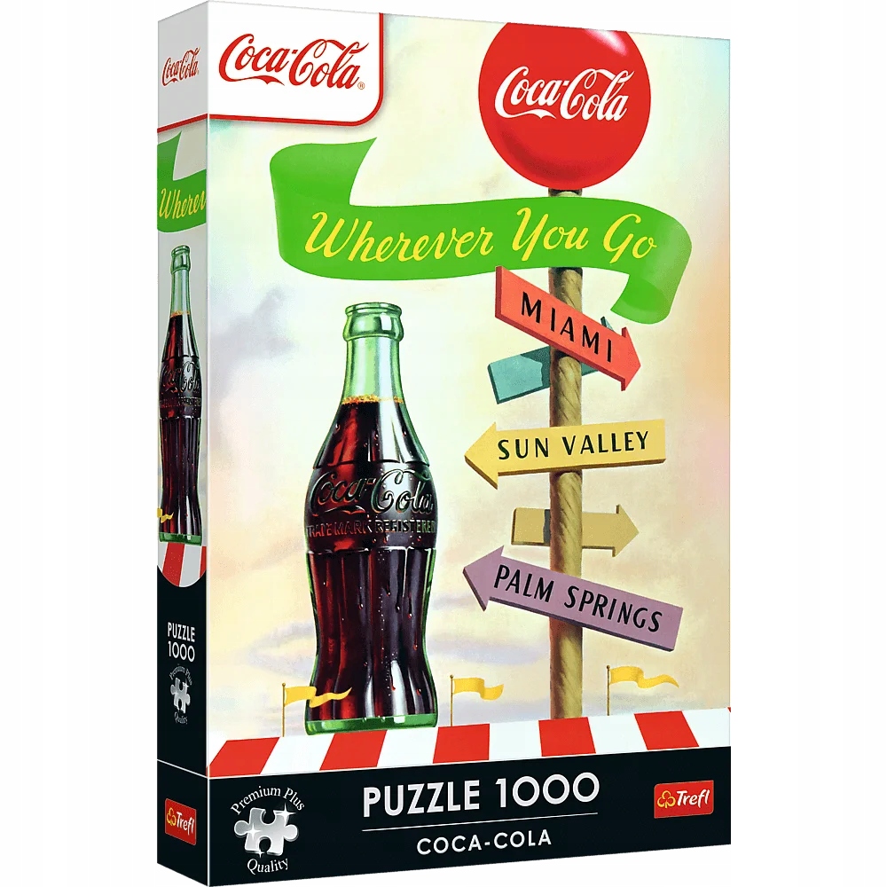 Puzzle 1000 Coca-Cola: Gdziekolwiek zmierzasz (12098)