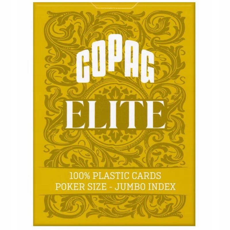 Karty do pokera Copag Elite żółte (0460)