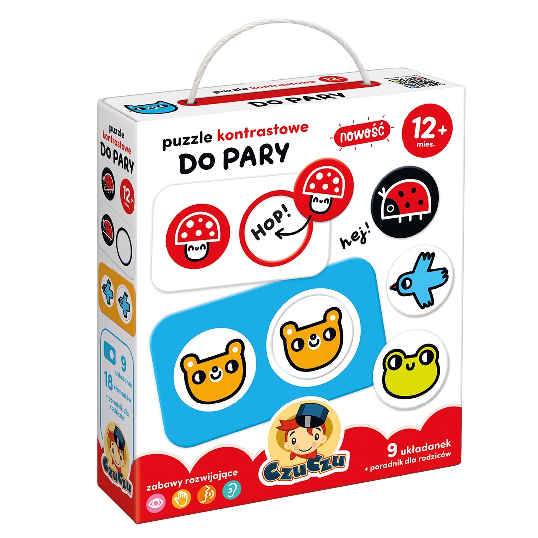Puzzle kontrastowe Do Pary (7253365)